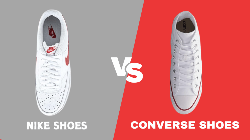 Nike Shoes vs Converse Shoes