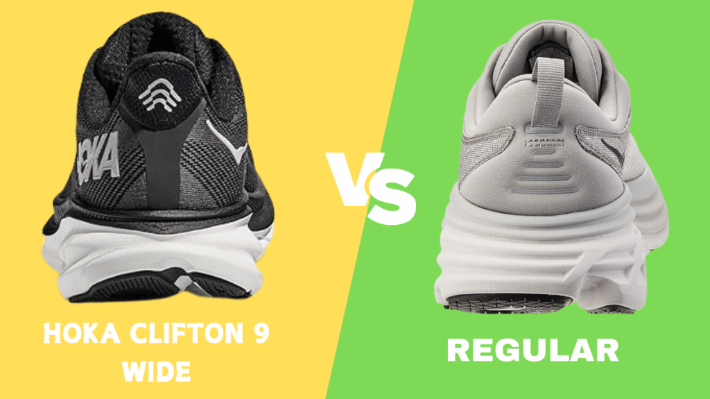 Hoka Clifton 9 Wide vs Regular