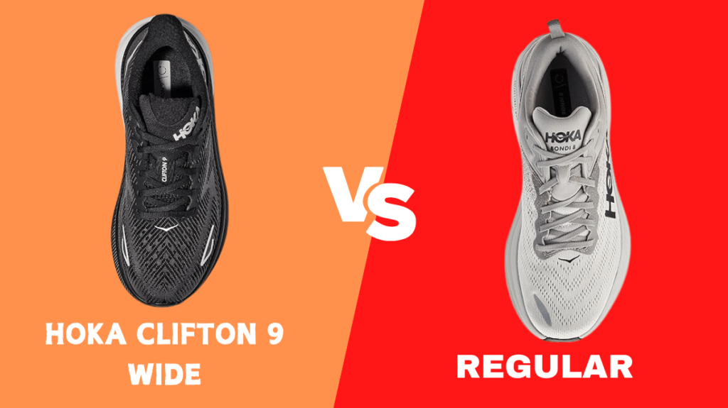 Hoka Clifton 9 Wide vs Regular