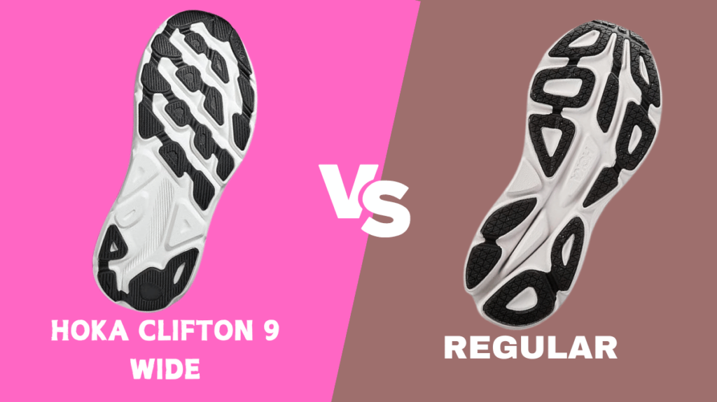 Hoka Clifton 9 Wide vs Regular