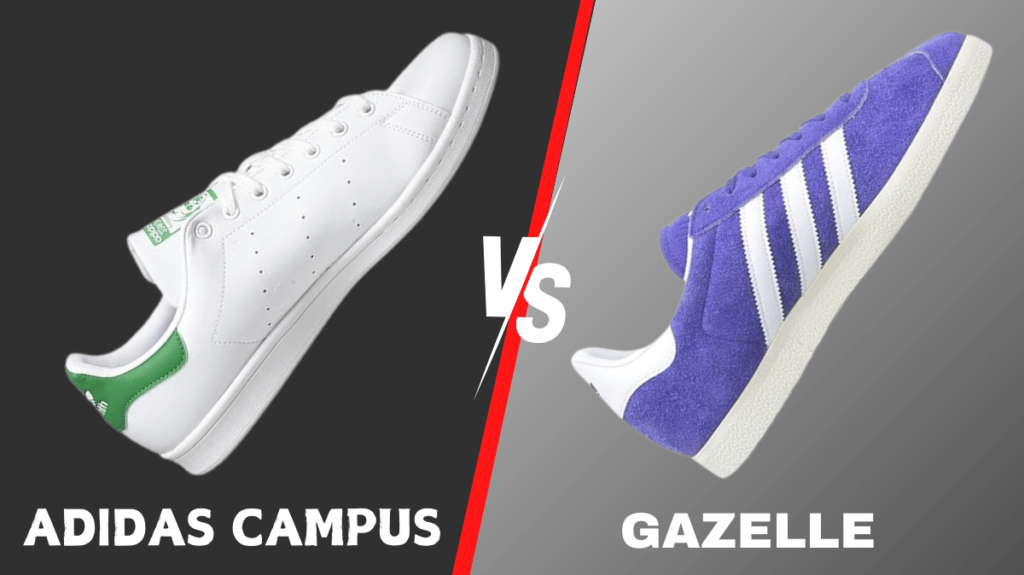 Adidas Campus vs Gazelle