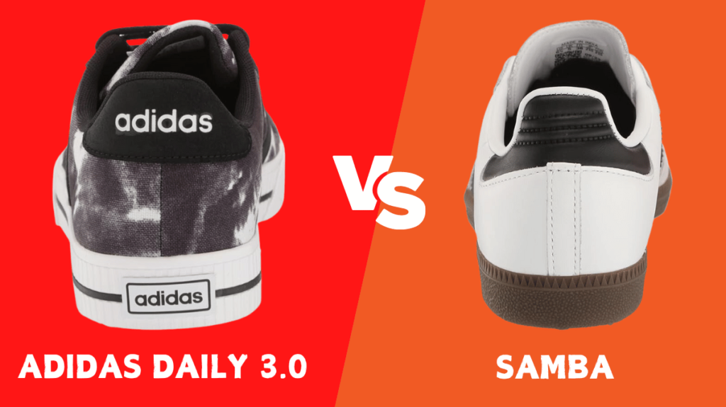 Adidas Daily 3.0 vs Samba