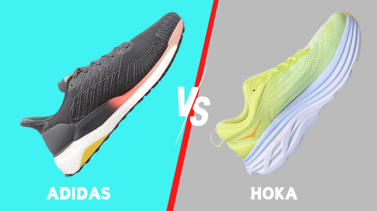 Adidas and Hoka