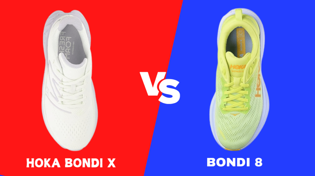 Hoka Bondi X vs Bondi 8
