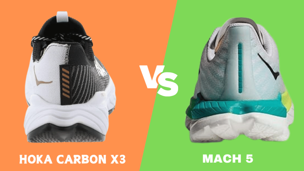 Hoka Carbon X3 vs Mach 5