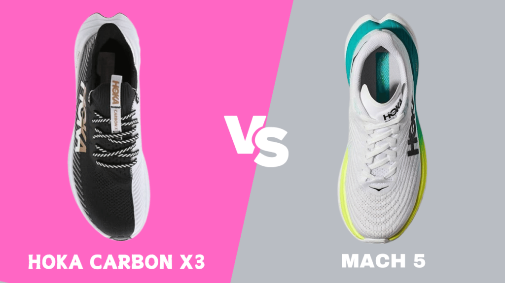 Hoka Carbon X3 vs Mach 5