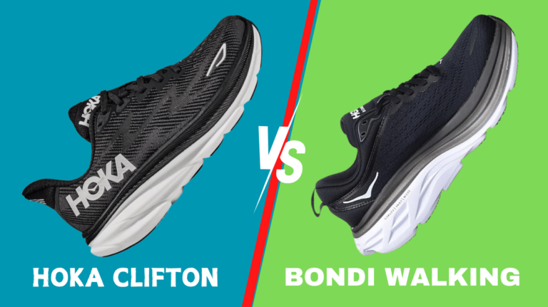 Hoka Clifton vs Bondi Walking