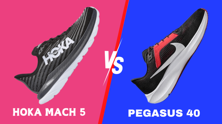 Hoka Mach 5 vs Nike Pegasus 40