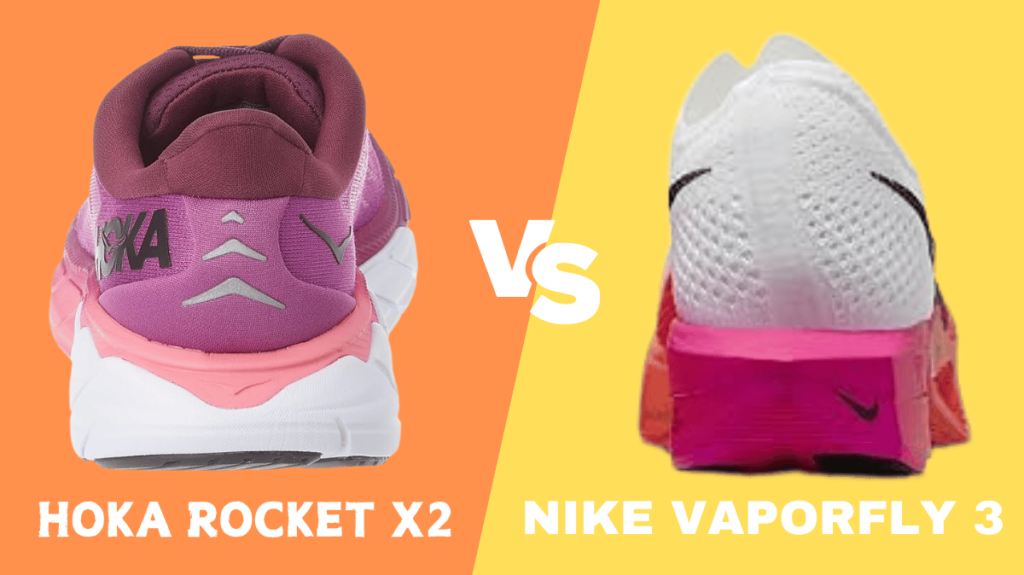 Hoka Rocket X2 vs Nike Vaporfly 3