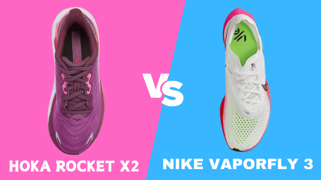 Hoka Rocket X2 vs Nike Vaporfly 3