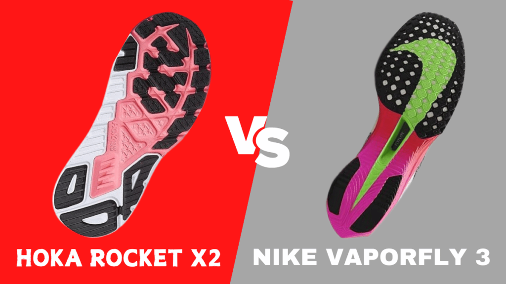 Hoka Rocket X2 vs Nike Vaporfly 3