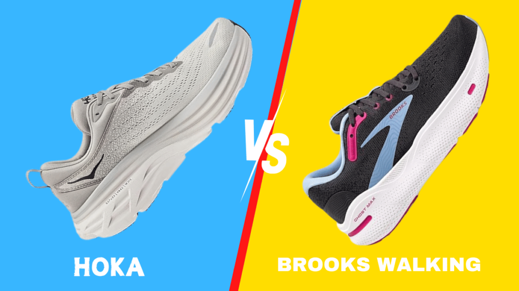 Hoka vs Brooks Walking