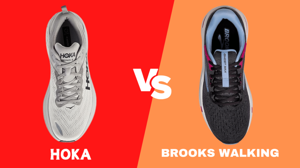 Hoka vs Brooks Walking