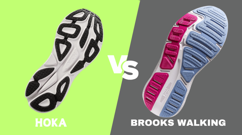 Hoka vs Brooks Walking