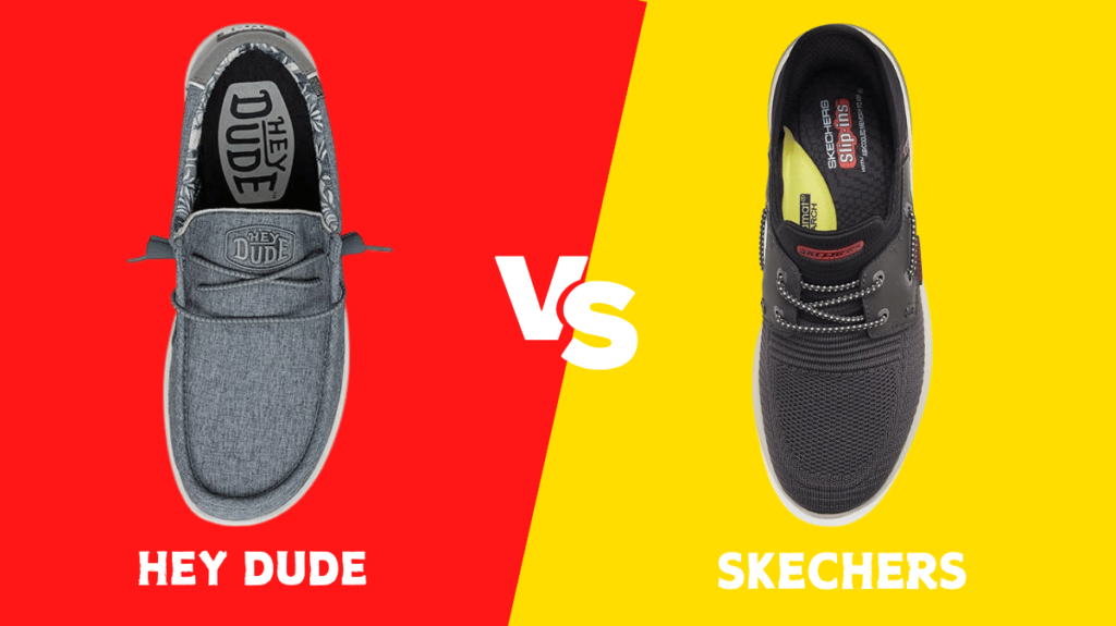 Hey Dude vs Skechers